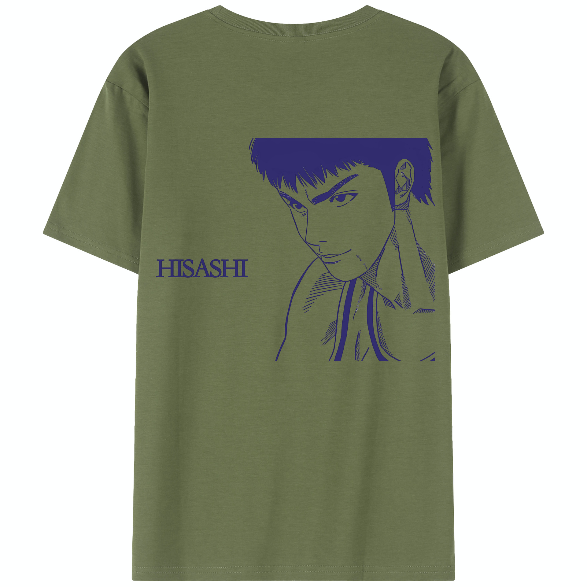 SLAM DUNK／スラムダンク 綿100％半袖Tシャツ（背面プリント）